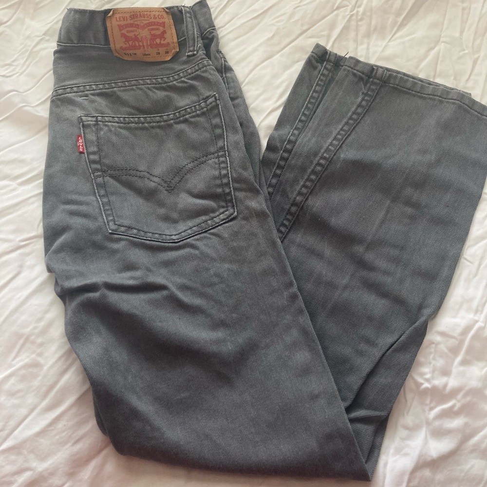 Levi’s Grey 511 Slim Jeans